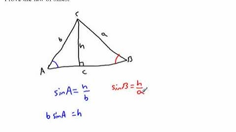 Pre Calculus Chapter 6 Law of Sines Proof.wmv