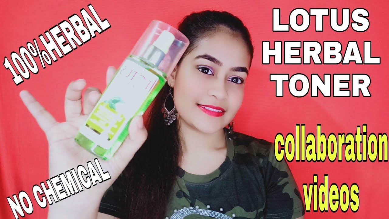 LOTUS HERBAL CUCUMBER AND BASIL TONNER REVIEW COLLABORATION WITH SIMSIM APPS