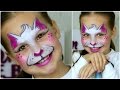 Super Fast & Easy Kitty-Cat 😻 face painting tutorial