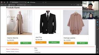 Progress final aplikasi penjualan berbasis web | Final project pemrograman web part 3