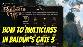 Baldur's Gate 3 | How Do You Multiclass?