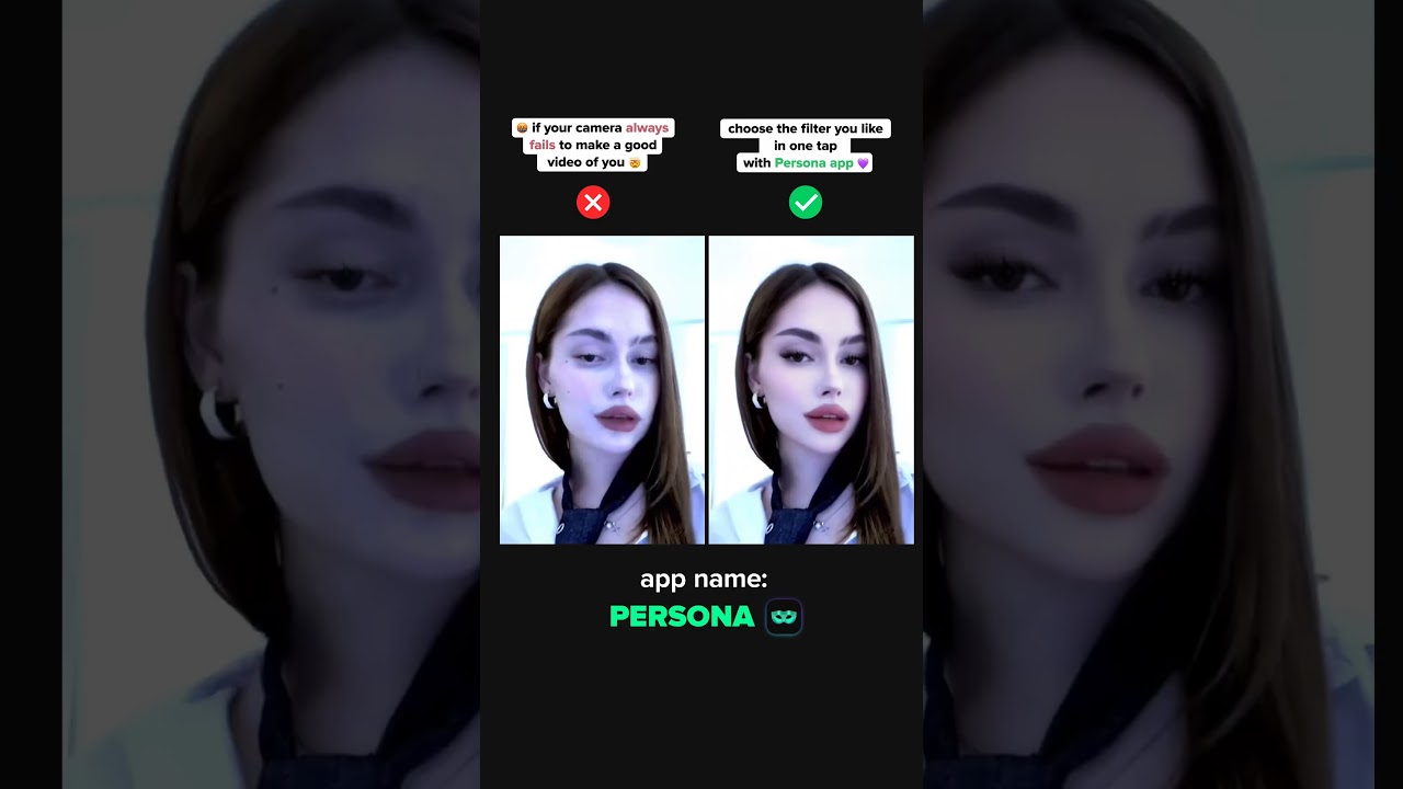 Persona 😍 Better than photoshop! 