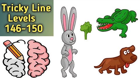 Tricky Line Draw the part level 146 147 148 149 150 Gameplay walkthrough