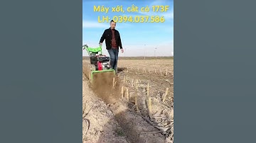 Máy xới đất, cắt cỏ động cơ dầu 173F. #shorts #thietbi365 #mayxoidat