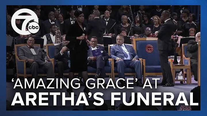 Jennifer Hudson performs 'Amazing Grace' at Aretha...