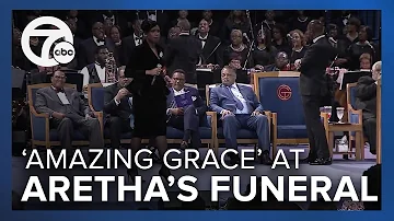 Jennifer Hudson performs 'Amazing Grace' at Aretha Franklin's funeral