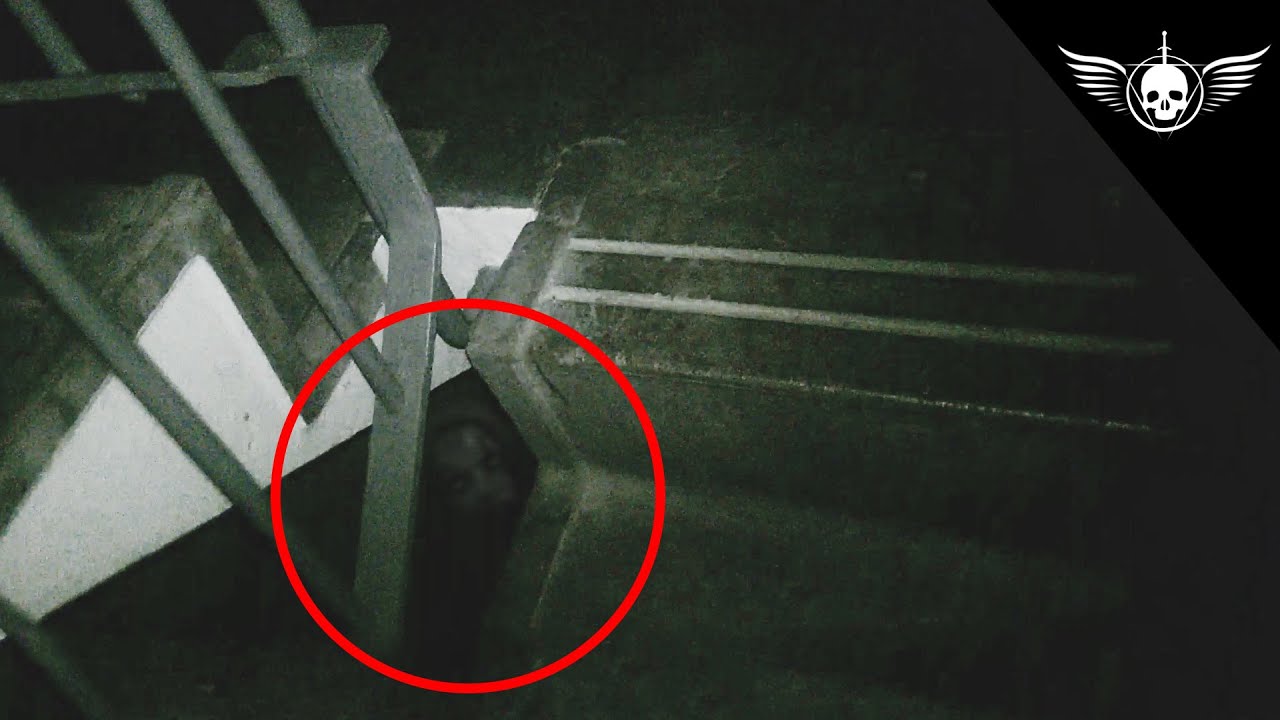 UNEXPLAINED Chased by Scary Ghost in Abandoned Tower Block YouTube