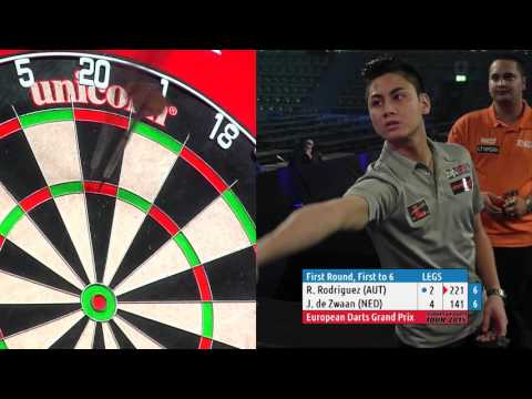 NEAR MISS! Jeffrey De Zwaan's Near Nine-Darter!