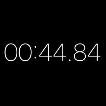 Stopwatch 1 menit