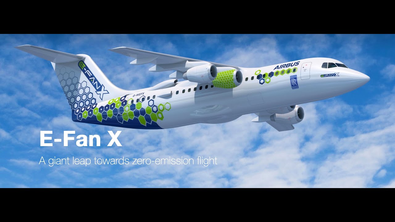 Airbus E-Fan to E-Fan X Electric - Unravel Travel TV - YouTube