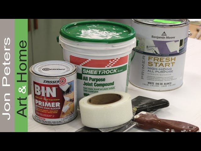 How To Paint Over Old Wallpaper - YouTube
