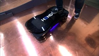 Crave - Taking a spin on a real-life hoverboard