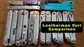 Leatherman Curl Multitool Comparison