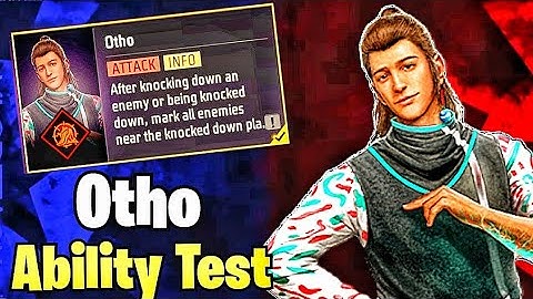 Otho character Ability | free fire Otho character Ability | Otho character Skill | Garena Free Fire