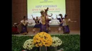 Tari 4 Etnis perform by Sanggar Seni Katangka GOWA 21 Januari 2013