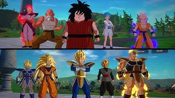 Earthlings VS Evil Super Saiyans (CPU VS CPU) - Dragon Ball Sparking! Zero Mods