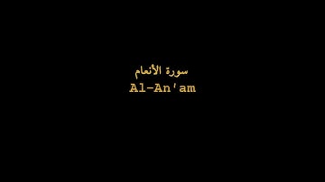 Complete Quran FULL Sheikh AlZain - 06 Al An'am  | القرآن الكريم كاملا بصوت الشيخ الزين