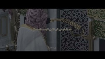 سورة الغاشية|الشيخ أحمد الحذيفي