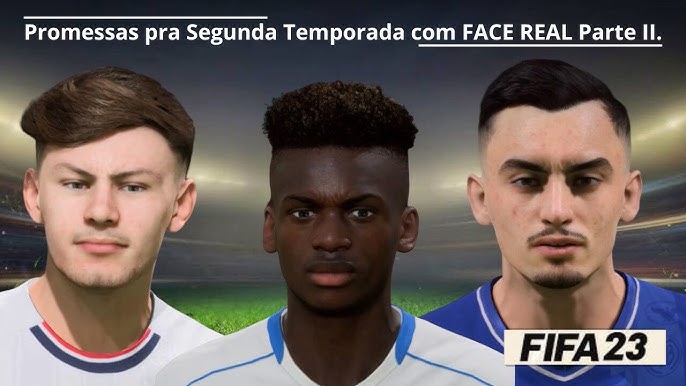 Promessas Baratas com FACE REAL do FIFA 23! 