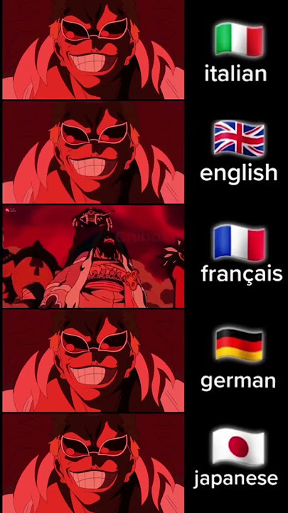 compare languages Flamingo #anime #animeedit #onepiece #luffy #zoro #doflamingo #edit #like #shorts