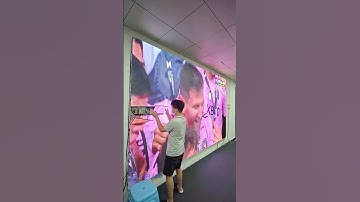 The Day Lionel Messi Became The Biggest Ever In Football#messi #ledscreen #eagerled #shorts