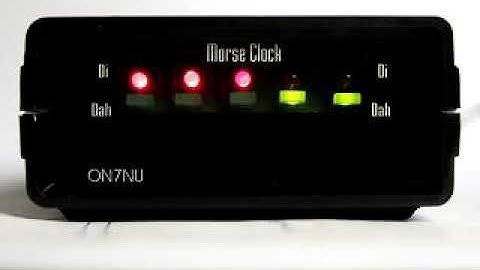 Morse Clock
