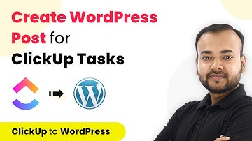 How to Create WordPress post for new ClickUp tasks - ClickUp WordPress Integration