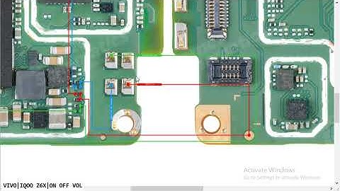 VIVO IQOO Z6X ON OF Volume Powar Kiy Problem Ways Hardware Solution #borneoschematic #gsmstore #born