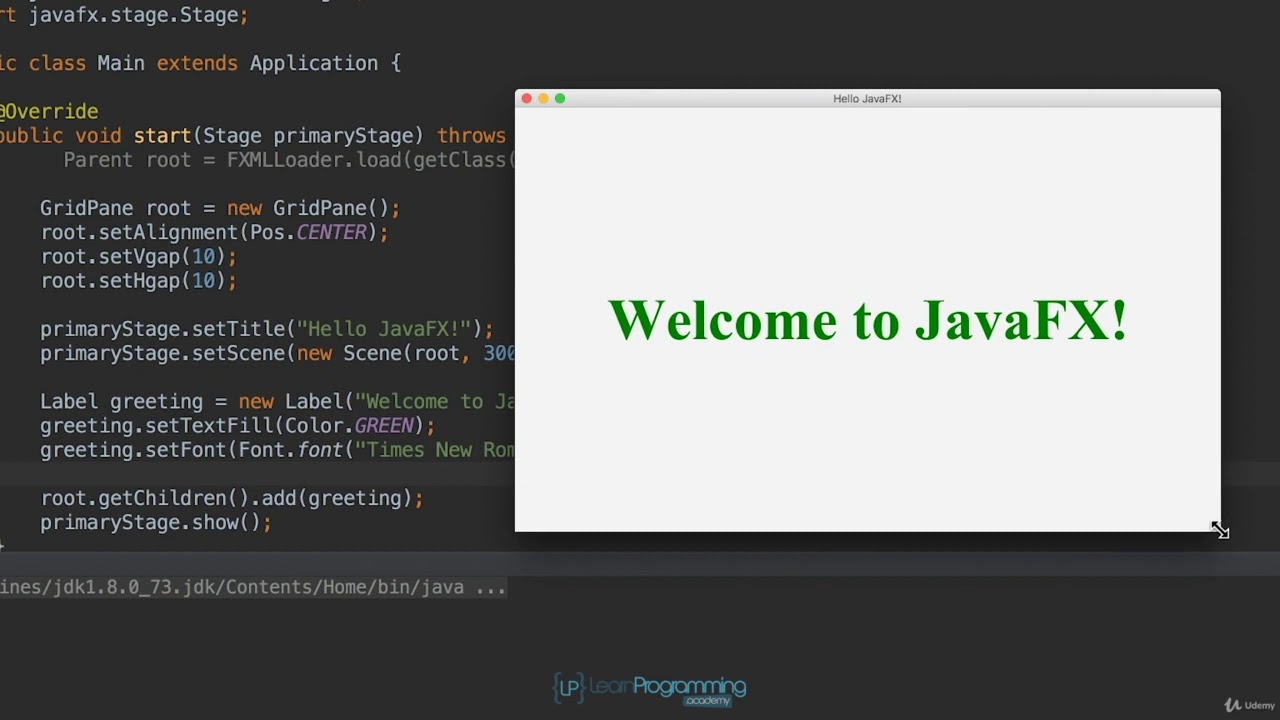 Old JavaFX Code Vs FXml Video for JDK 8 - Java Tutorial - YouTube