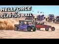 Hellcat Demon SXS races Cleetus&#39;s sand rail GONE WRONG