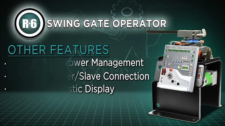 Viking Access Systems R-6 Residential Automatic Swing Gate Opener | Product Overview