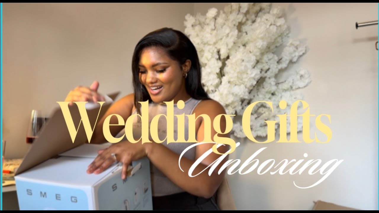 WEDDING GIFTS UNBOXING 🛍️😍