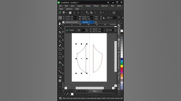 TUTORIAL MEMBUAT VEKTOR TAMENG DI COREL DRAW BAGIAN 1 #tutorialcoreldraw #coreldrawtutorial