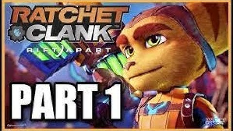 RATCHET AND CLANK RIFT APART PS5 Walkthrough Gameplay Part 1 - INTRO (PlayStation 5)