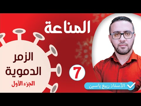الوحدة الرابعة مناعة الذات مؤشرات الزمر الدموية الجزء الاول 07