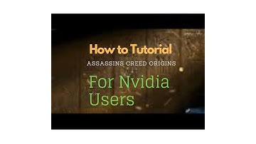 How to FIX CRASH For Assassins creed origins: For Nvidia user