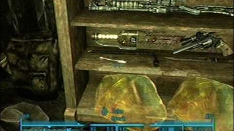 My Fallout 3 Megaton Shack Rare Item Collection on the Xbox360