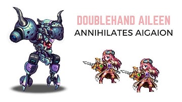 Aileen with Fixed Dice and Doublehand VS Aigaion