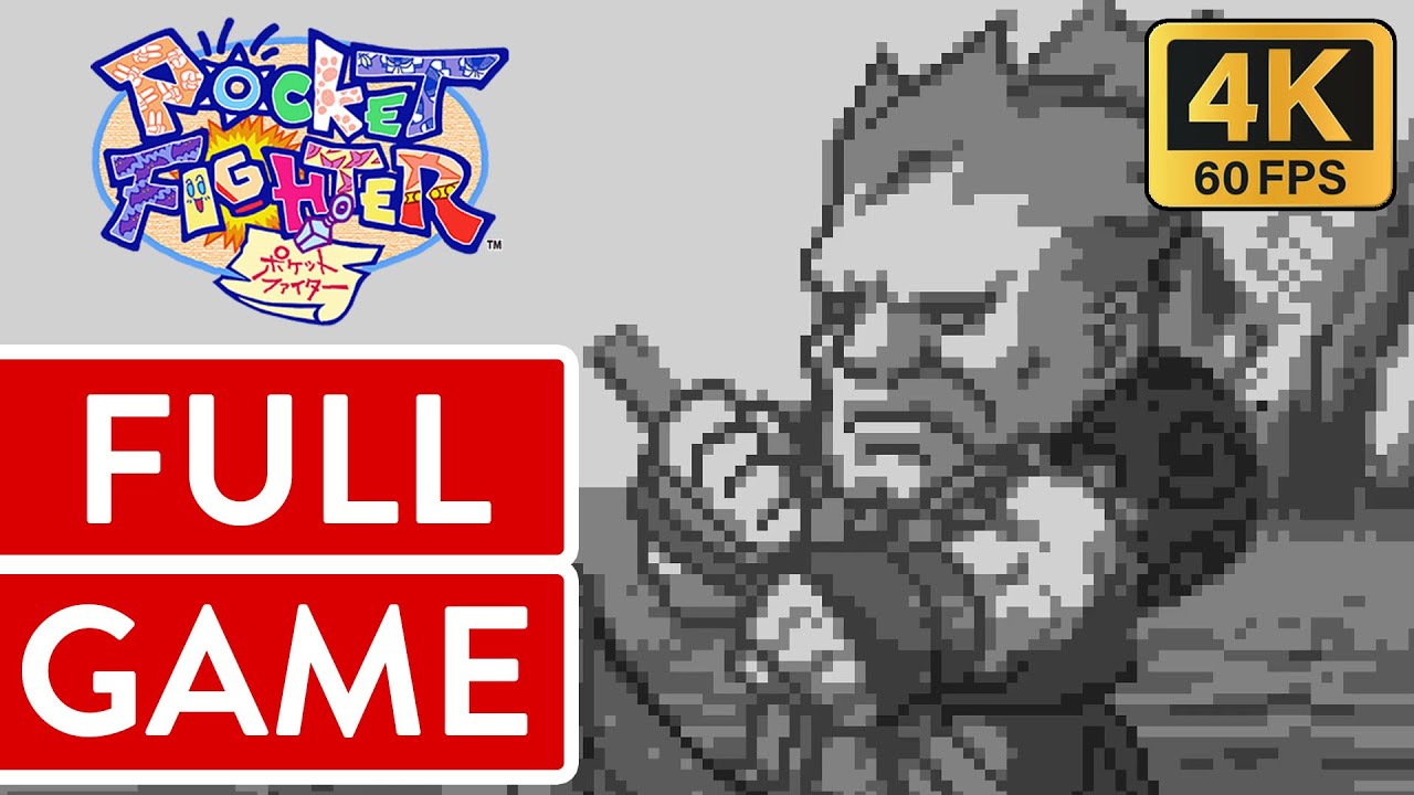 Pocket Fighter WONDERSWAN FULL GAME Longplay Gameplay Walkthrough