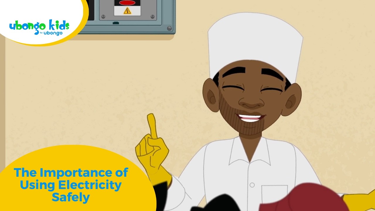 The Importance of Using Electricity Safely | Ubongo Kids #africaneducationalcartoons