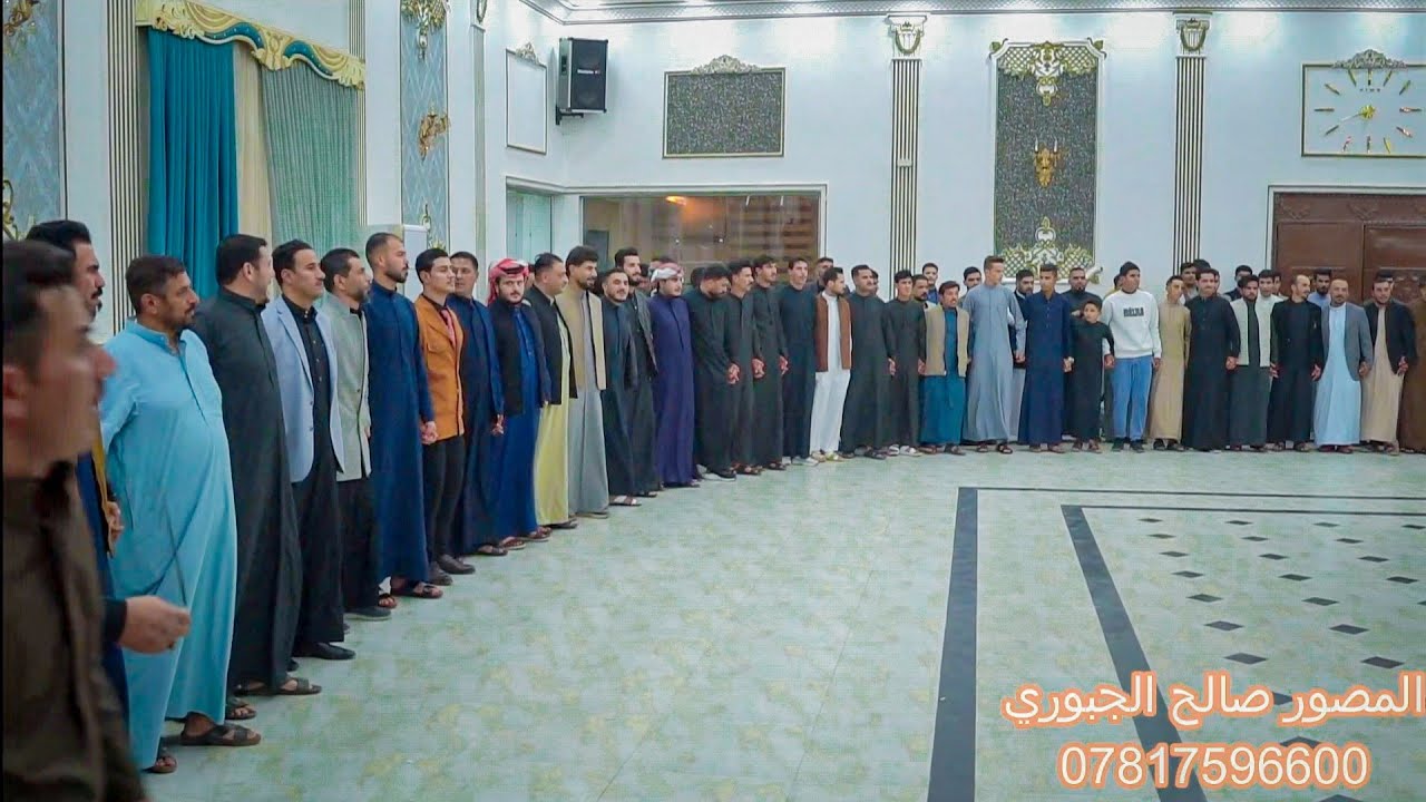 بالثوب الاحمر جاني🔥الفنان مهند الجاسم/ دبكات زواج مدين العلي/ المصور صالح الجبوري