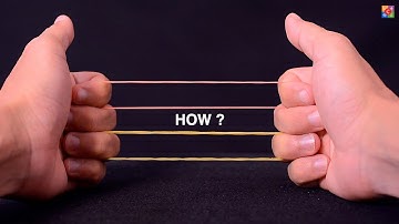 10 EASY RUBBER BAND MAGIC TRICKS THAT WILL IMPRESS YOUR FAMILY