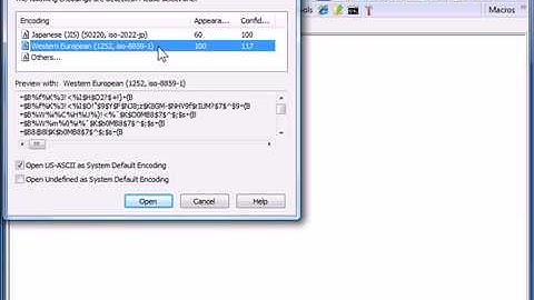 EmEditor Text Editor Unicode Feature