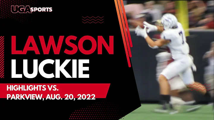 UGA commit Lawson Luckie highlights vs. Brookwood