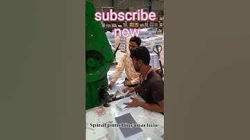 Spiral Binding | Manual spiral binding | spring binding punching machine