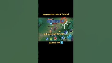 Alucard Skill Unlock Tutorial Mobile legends #ml2b #alucard #mlbb #tutorial
