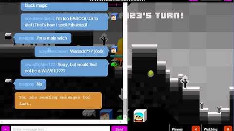 Sploder Multiplayer Mountain Map