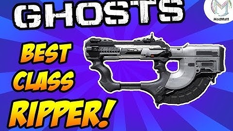 COD GHOSTS: "RIPPER!" - BEST CLASS SETUP! - Call Of Duty: Ghosts Gameplay
