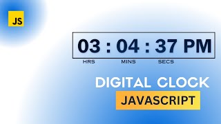 Building a Digital Clock with HTML, CSS, and JavaScript | Step-by-Step Tutorial