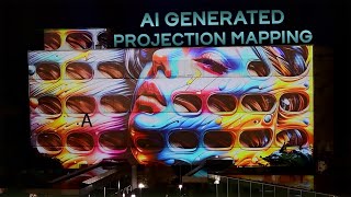 AI Projection Mapping Show